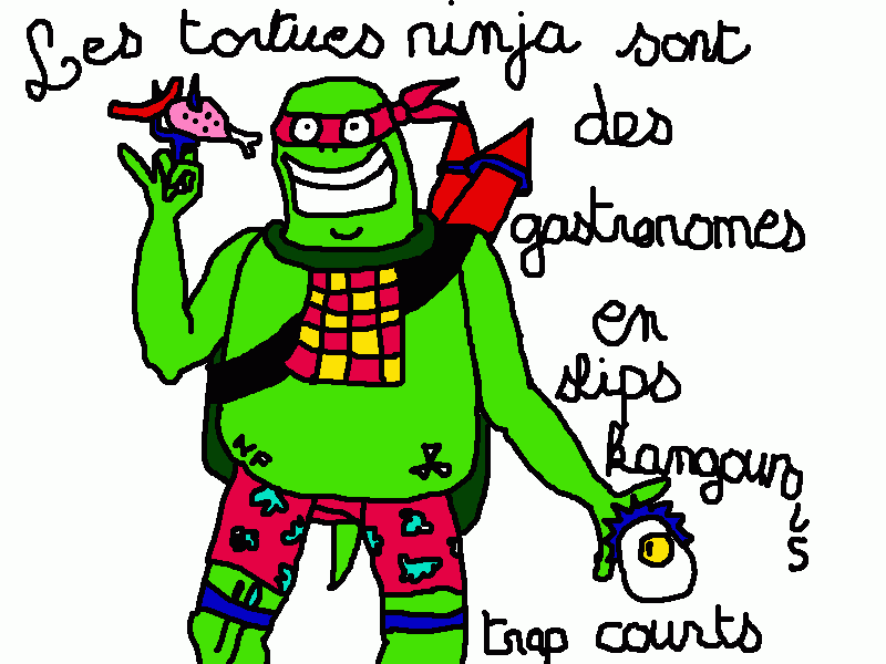 Tortue Ninja, by Gaybeul